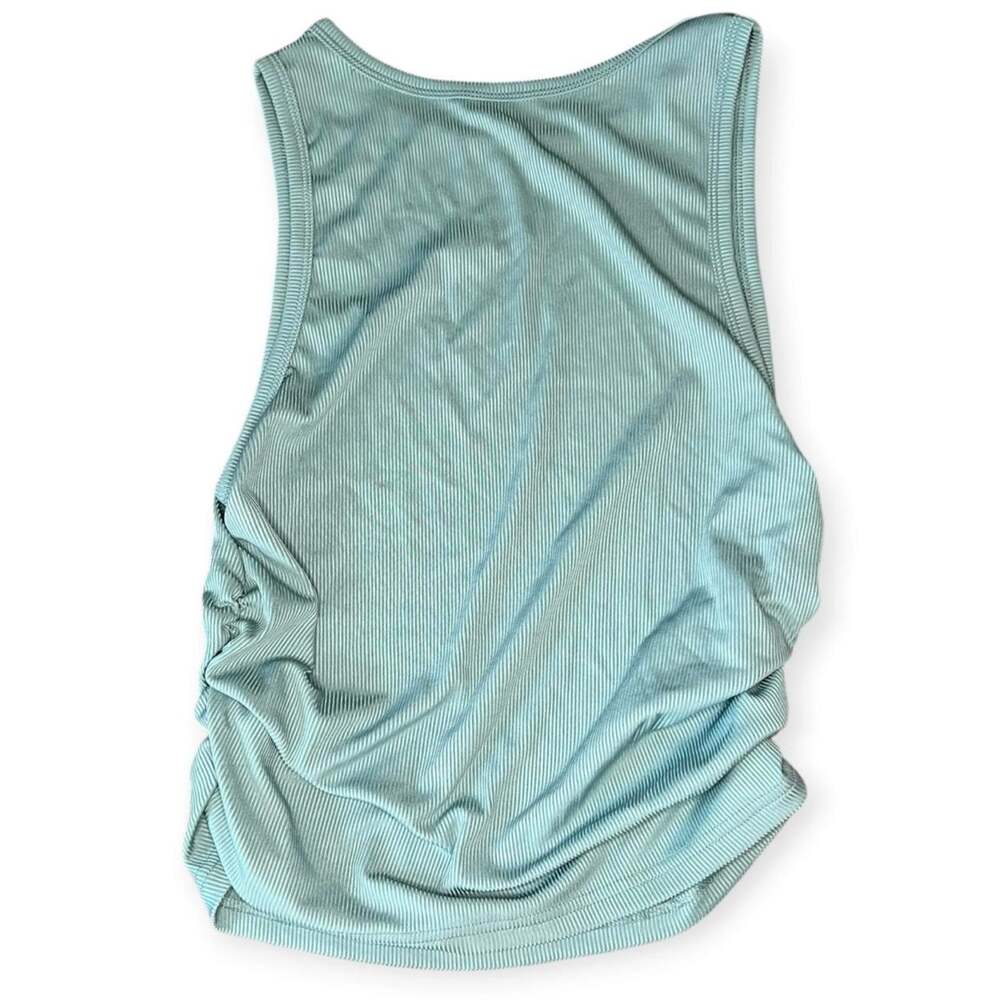 Tank Top Ribbed Light Blue XL - Picture 2 of 2